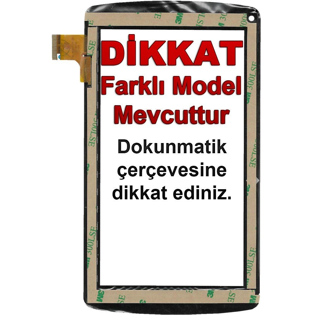 PowerWay Dream Tab DRN-X707 Dokunmatik Siyah – Model 2
