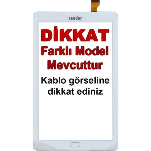 Reeder M10 Plus Dokunmatik Beyaz – Model 2