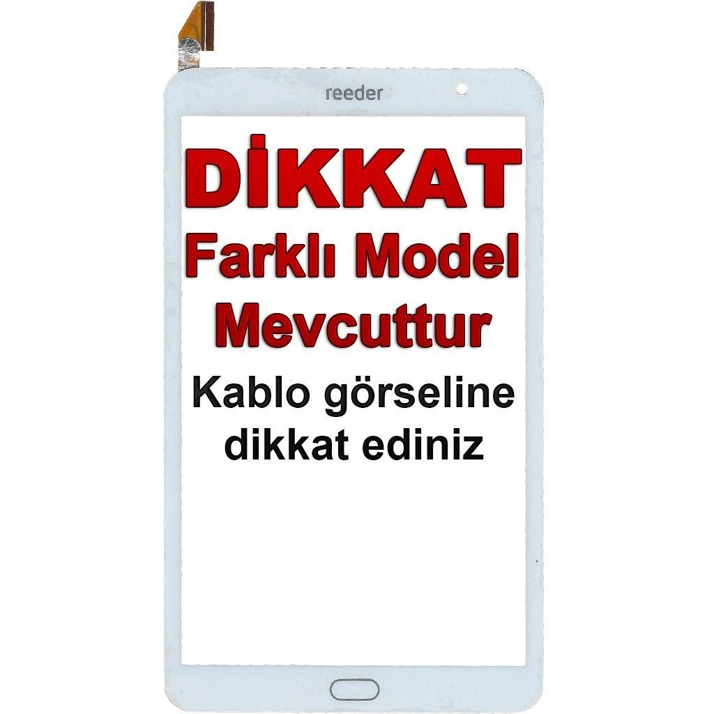 Reeder M8 GO Dokunmatik Beyaz – Model 1