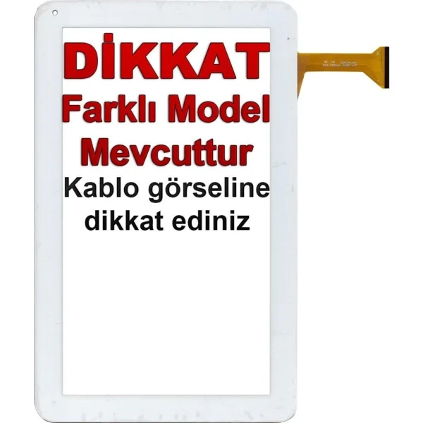 Syrox SYX-T101 Dokunmatik Beyaz – Model 1
