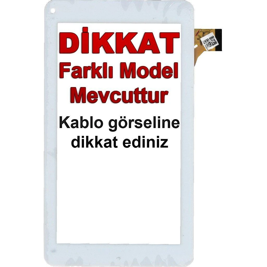 Tastech D-301 Dokunmatik Beyaz – Model 1
