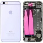 İphone 6 Kasa Full Dolu Silver Gümüş