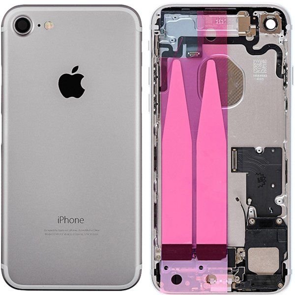 İphone 7 Kasa Kasa Full Dolu Silver Gümüş