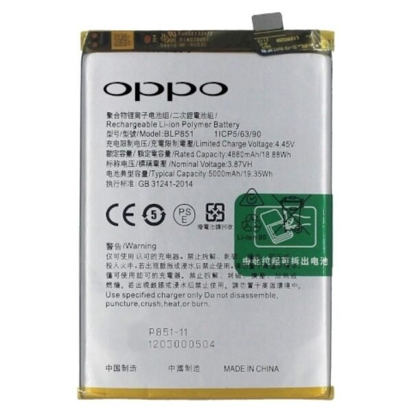 Oppo A95 4g Batarya Pil Orjinal