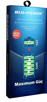 Diji Power Apple İphone 5SE 2020 (2370) Mah Güçlendirilmiş Batarya Pil
