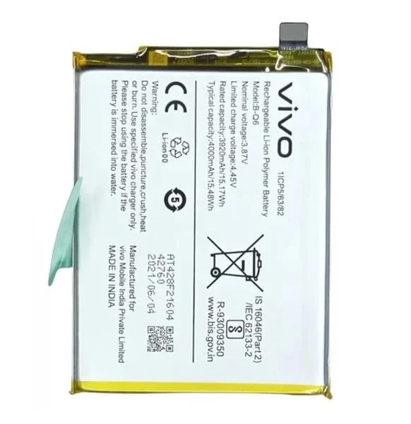 Vivo V21E Batarya Pil