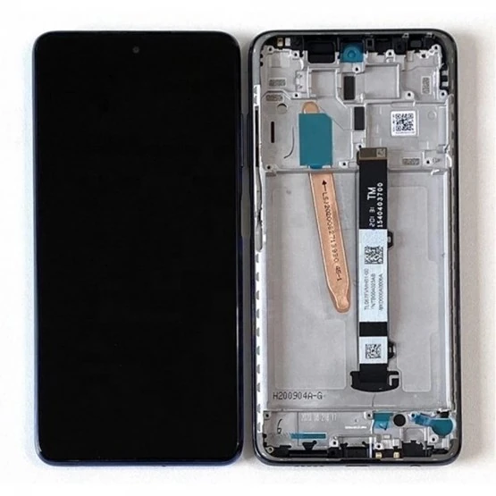 Xiaomi Poco X3 Çıtalı Ekran Dokunmatik Siyah