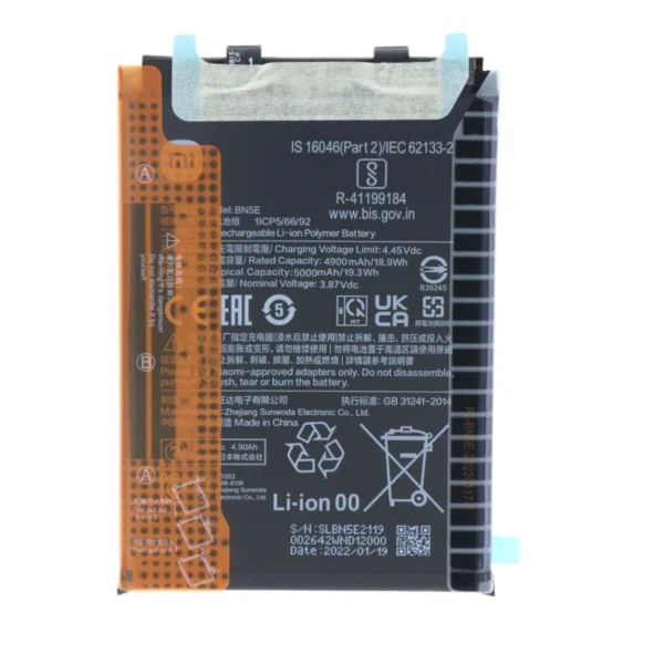 Xiaomi Poco X4 Batarya Pil Orjinal