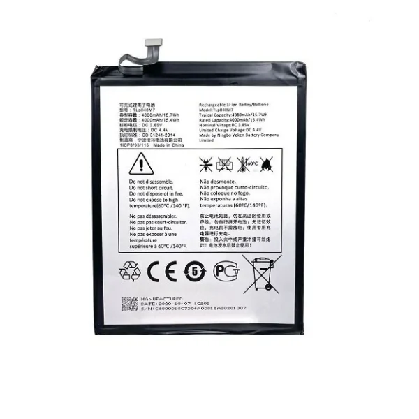 TCL Tab 10L 8491X TLp040M7 Tablet Batarya – Pil