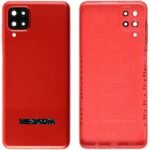 Samsung Galaxy A12 SM-A125 Arka Kapak Kırmızı