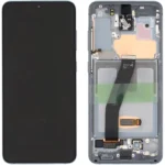 Samsung Galaxy S20 SM-G980 Lcd Ekran Dokunmatik Çıtalı Gri