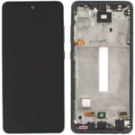 Samsung Galaxy A52 SM-A525 Lcd Ekran Dokunmatik Çıtalı Siyah