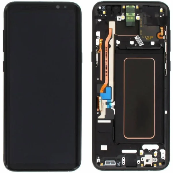Samsung Galaxy S8 Plus SM-G955 Lcd Ekran Dokunmatik Çıtalı Siyah