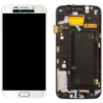 Samsung Galaxy S6 Edge SM-G925 Lcd Ekran Dokunmatik Çıtalı Beyaz