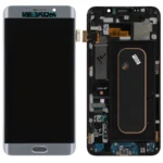 Samsung Galaxy S6 Edge Plus SM-G928 Lcd Ekran Dokunmatik Çıtalı Silver