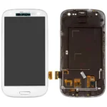 Samsung Galaxy S3 Neo GT-I9301 Lcd Ekran Dokunmatik Çıtalı Beyaz