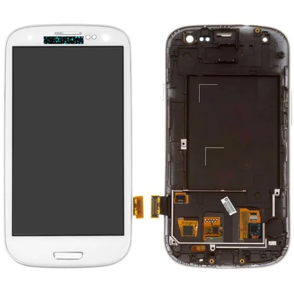 Samsung Galaxy S3 Neo GT-I9301 Lcd Ekran Dokunmatik Çıtalı Beyaz