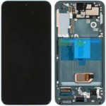 Samsung Galaxy S22 SM-S901 Lcd Ekran Dokunmatik Çıtalı Yeşil