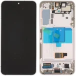 Samsung Galaxy S22 SM-S901 Lcd Ekran Dokunmatik Çıtalı Mor
