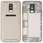 Samsung Galaxy A6 Plus SM-A605 Arka Kapak Gold
