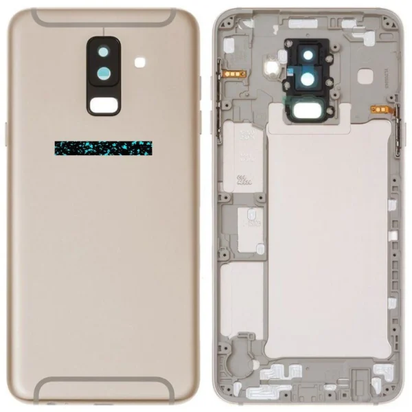 Samsung Galaxy A6 Plus SM-A605 Arka Kapak Gold