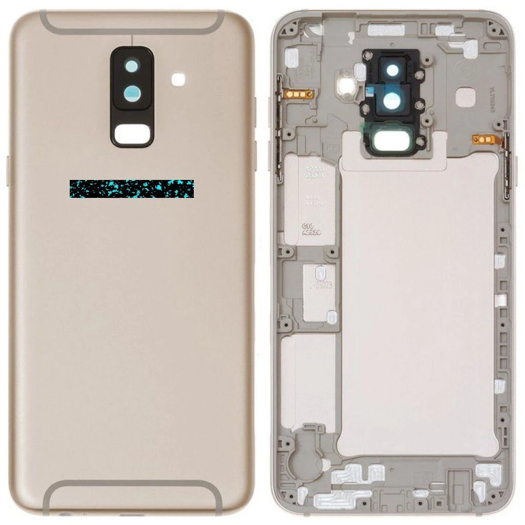 Samsung Galaxy A6 Plus SM-A605 Arka Kapak Gold