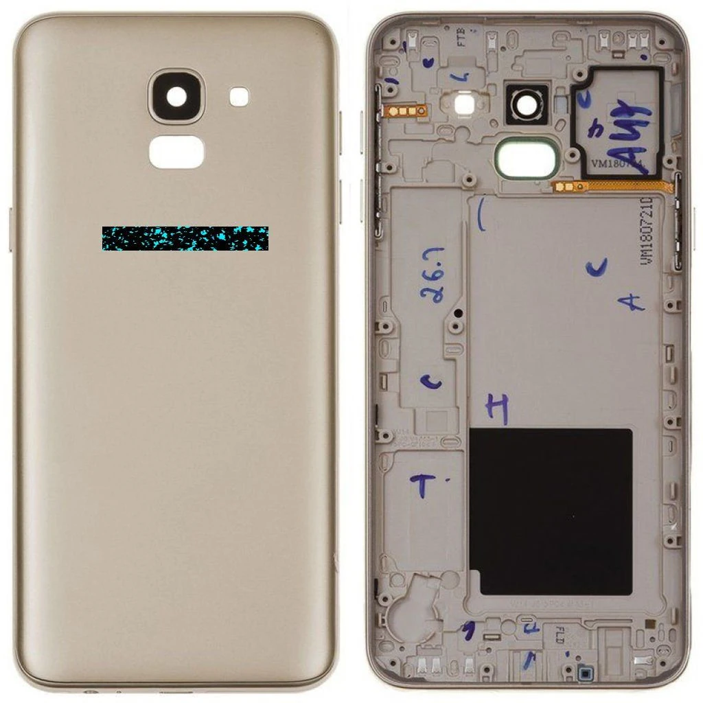 Samsung Galaxy J6 SM-J600 Arka Kapak Gold
