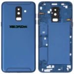 Samsung Galaxy A6 Plus SM-A605 Arka Kapak Mavi
