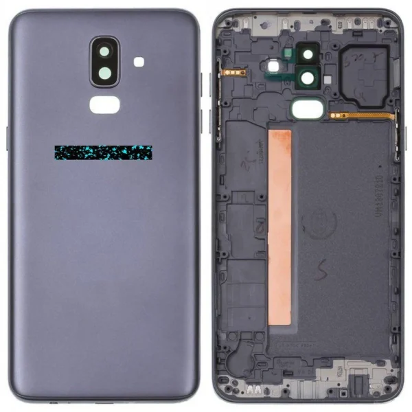 Samsung Galaxy J8 SM-J810 Arka Kapak Orkide Gri