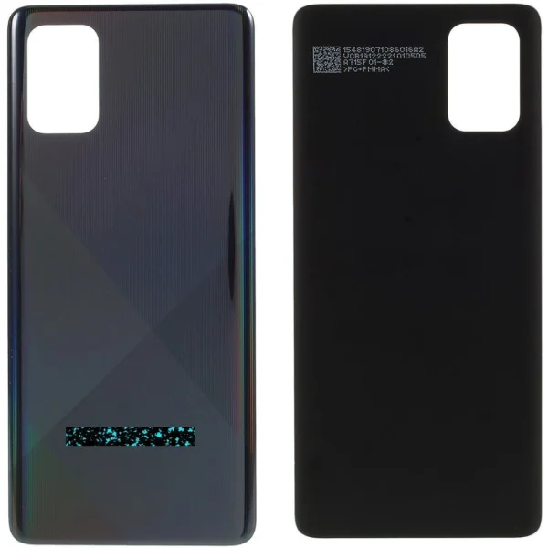 Samsung Galaxy A71 SM-A715 Arka Kapak Siyah