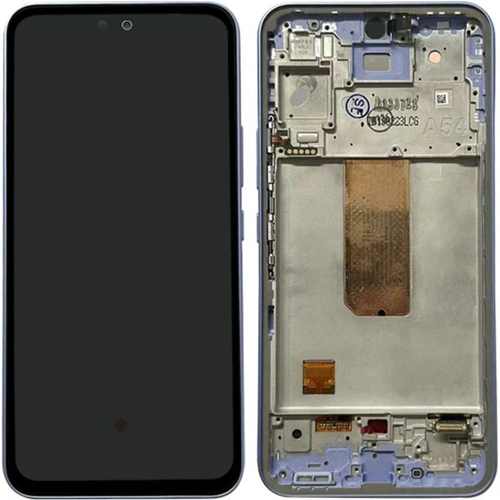 Samsung Galaxy A54 5G SM-A546 Lcd Ekran Dokunmatik Çıtalı Mor