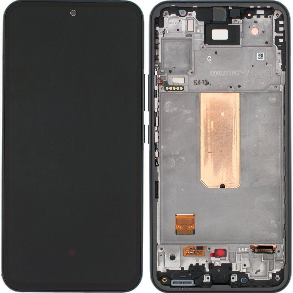 Samsung Galaxy A54 5G SM-A546 Lcd Ekran Dokunmatik Çıtalı Siyah