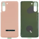 Samsung Galaxy S21 5G SM-G991 Arka Kapak Pembe Altın