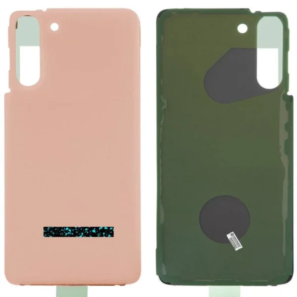 Samsung Galaxy S21 5G SM-G991 Arka Kapak Pembe Altın