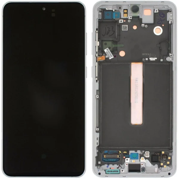 Samsung Galaxy S21 FE 5G SM-G990 Lcd Ekran Dokunmatik Çıtalı Beyaz