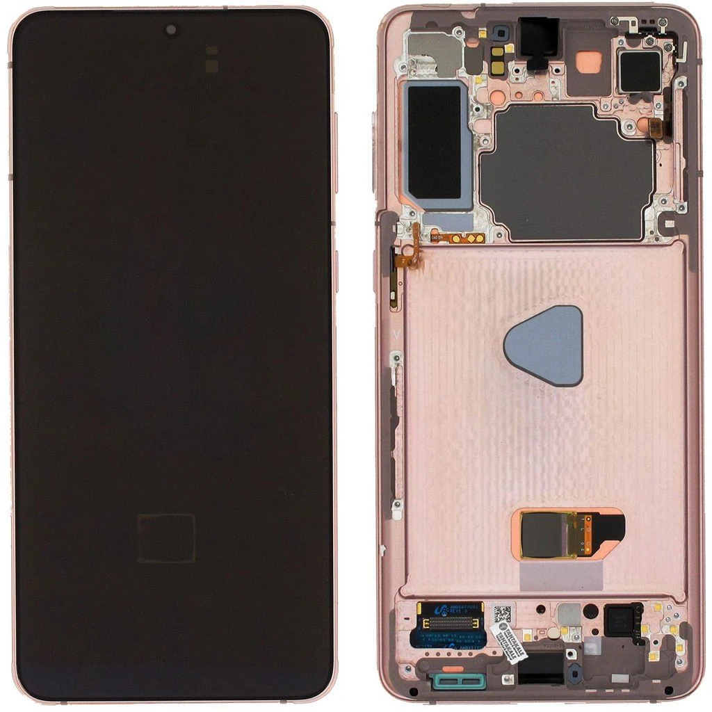Samsung Galaxy S21 Plus 5G SM-G996 Lcd Ekran Dokunmatik Çıtalı Mor
