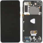 Samsung Galaxy S21 Plus 5G SM-G996 Lcd Ekran Dokunmatik Çıtalı Siyah