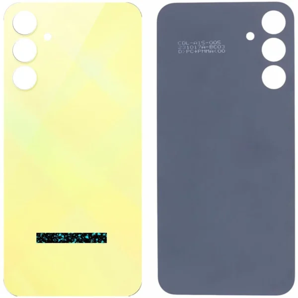 Samsung Galaxy A15 SM-A155 Arka Kapak Sarı