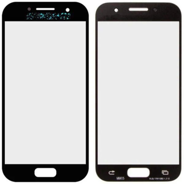 Samsung Galaxy A3 2017 SM-A320 Dokunmatik Ön Cam Lens Siyah