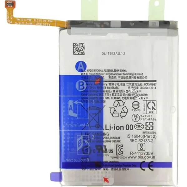 Samsung Galaxy M13 SM-M135 Batarya Pil – Orijinal