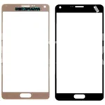 Samsung Galaxy Note 4 SM-N910 Dokunmatik Ön Cam Lens Gold