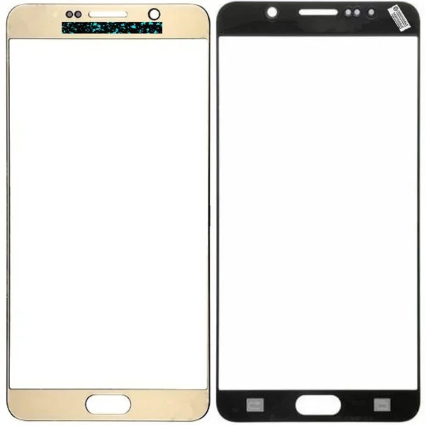Samsung Galaxy Note 5 SM-N920 Dokunmatik Ön Cam Lens Gold