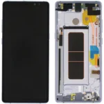 Samsung Galaxy Note 8 SM-N9500 Lcd Ekran Dokunmatik Çıtalı Gri