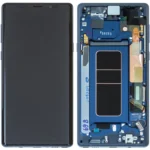 Samsung Galaxy Note 9 SM-N960 Lcd Ekran Dokunmatik Çıtalı Mavi