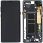 Samsung Galaxy Note 9 SM-N960 Lcd Ekran Dokunmatik Çıtalı Siyah