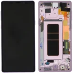 Samsung Galaxy Note 9 SM-N960 Lcd Ekran Dokunmatik Çıtalı Mor