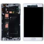 Samsung Galaxy Note Edge SM-N915 Lcd Ekran Dokunmatik Çıtalı Beyaz
