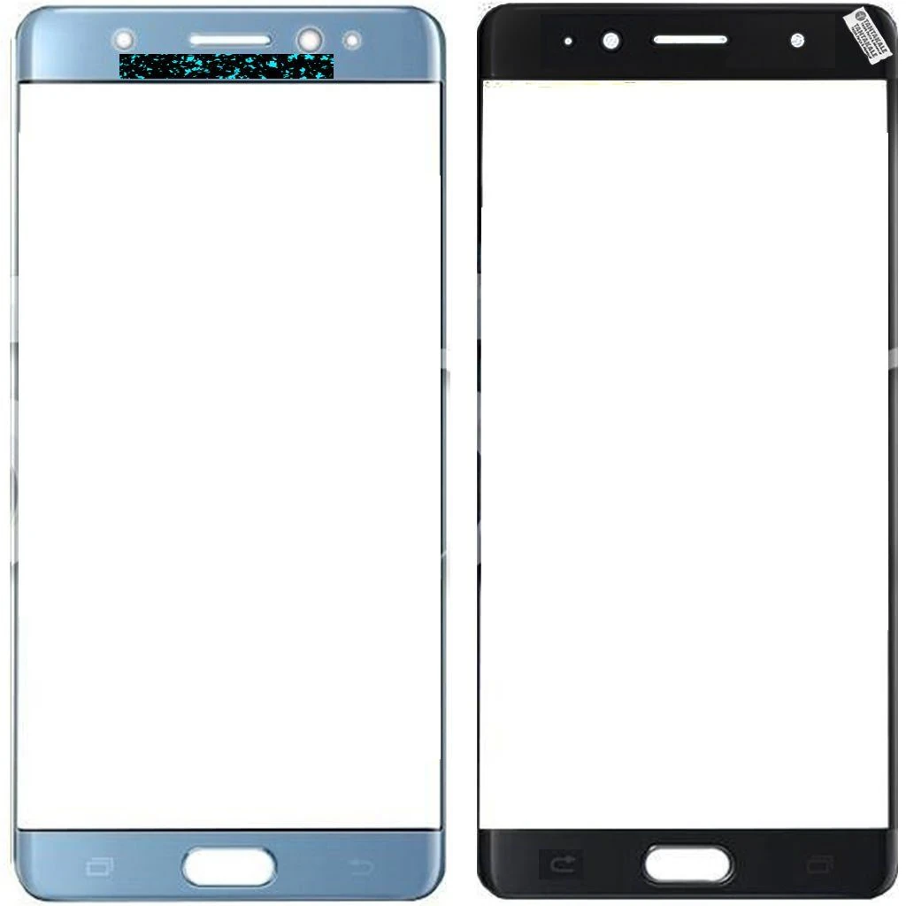 Samsung Galaxy Note7 SM-N930 Dokunmatik Ön Cam Lens Mavi