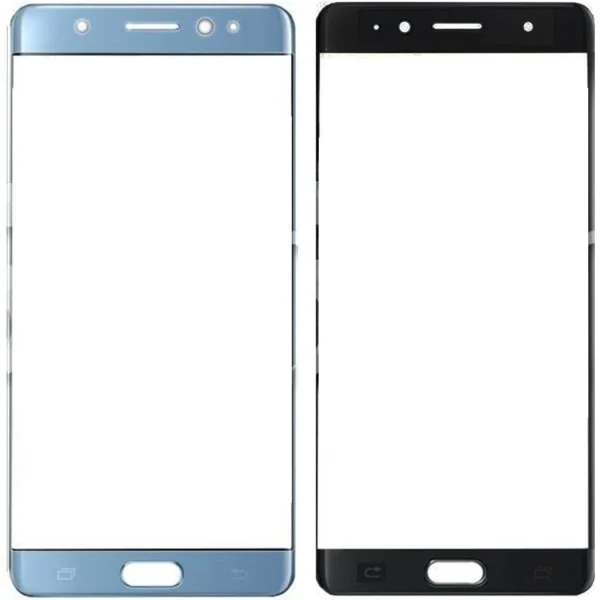 Samsung Galaxy Note FE SM-N935 Dokunmatik Ön Cam Lens Mavi