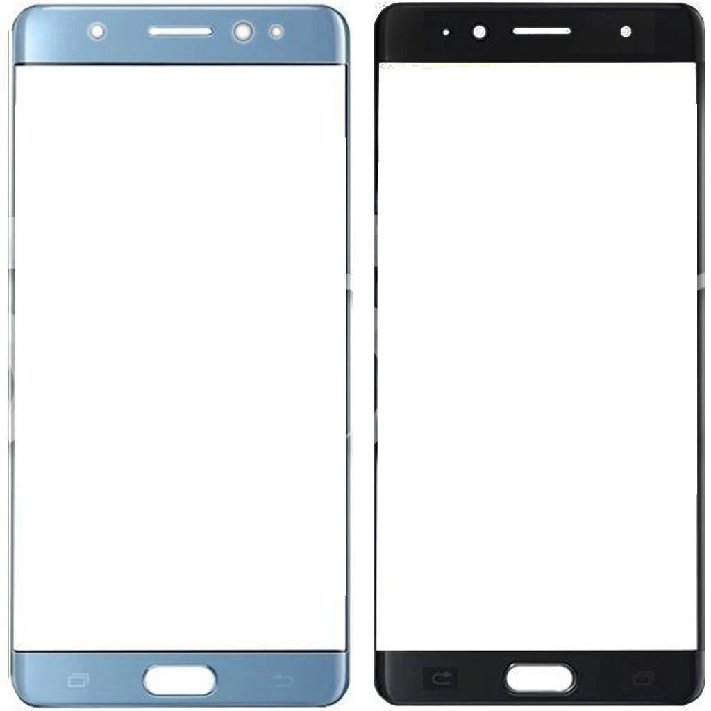 Samsung Galaxy Note FE SM-N935 Dokunmatik Ön Cam Lens Mavi